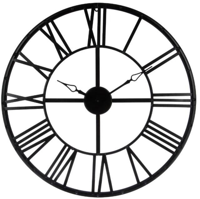 Metal Vintage Wall Clock 70cm
