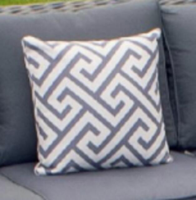 Mosaic Grey & White square Scatter cushion