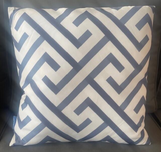 Mosaic Grey & White square Scatter cushion Mosaic Grey & White square Scatter cushion