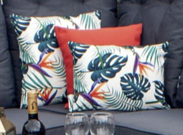 Birds of Paradise square Scatter cushion