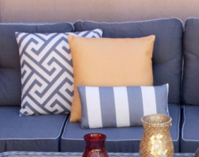 Mustard Square Scatter Cushion