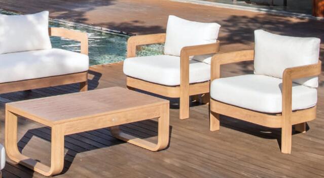 Skyros Aluminium 3 Seater Sofa set