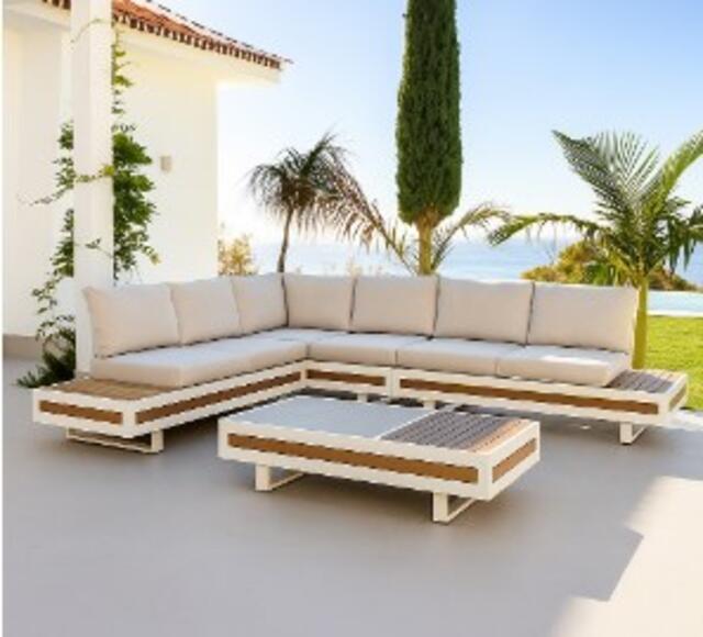 Bogota Aluminium Corner Sofa Set Bogota Aluminium Corner Sofa Set