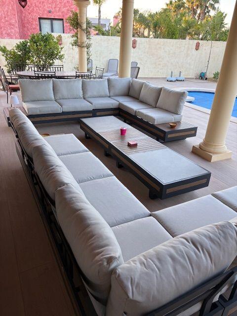 Bogota Aluminium Corner Sofa Set Bogota Aluminium Corner Sofa Set