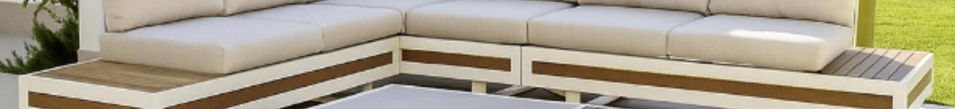 Bogota Aluminium Corner Sofa Set