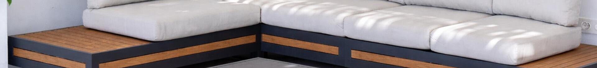 Bogota Aluminium Corner Sofa Set