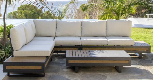 Bogota Aluminium Corner Sofa Set Bogota Aluminium Corner Sofa Set