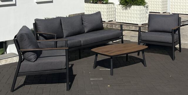 Majestic Bayo Sofa Set Antracite