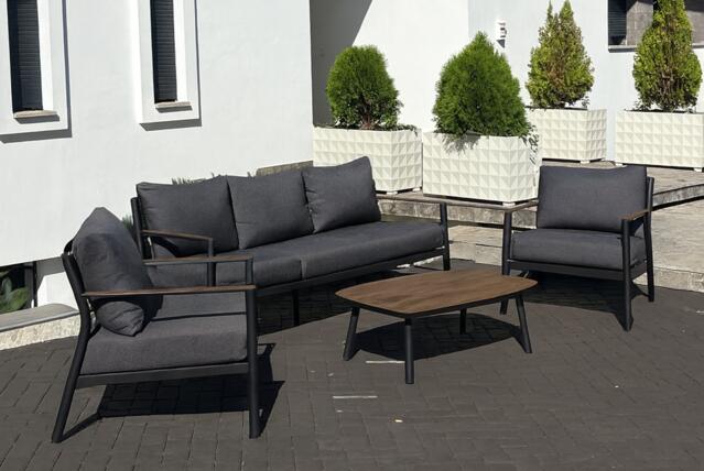 Bayo Sofa Set Antracite Bayo Sofa Set Antracite