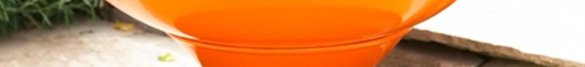 Moda Enamelled Firebowl - Orange