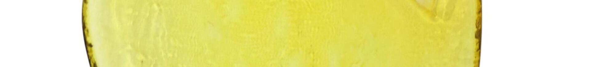 Decorative Lemon Glass Dish