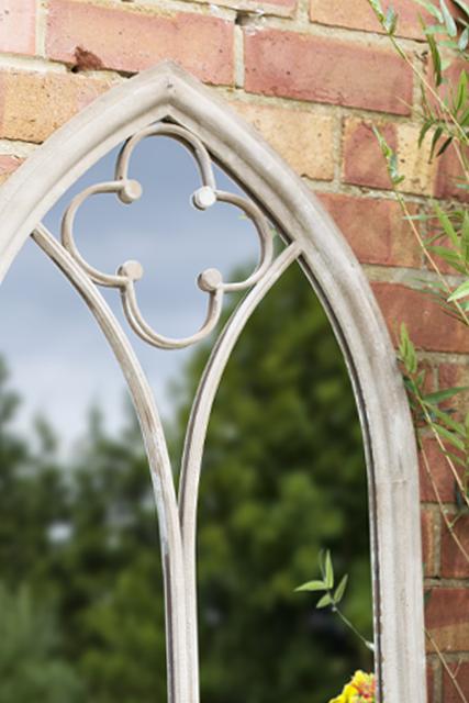 Church Window Garden Mirror