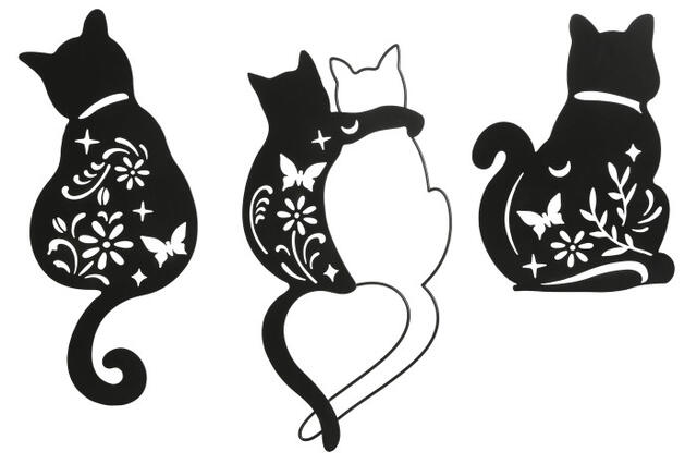 Cat Wall Art - (Cuddling)