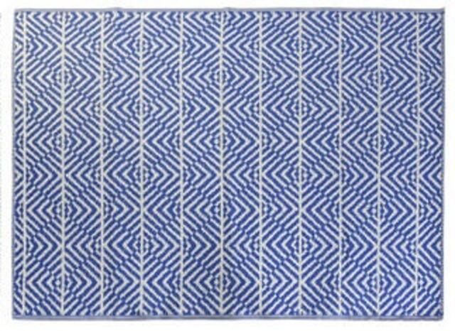 Itemint 150 x 200cm Outdoor Rug - Blue