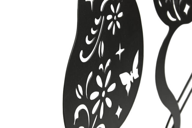 Cat Wall Art (Curled Tail)