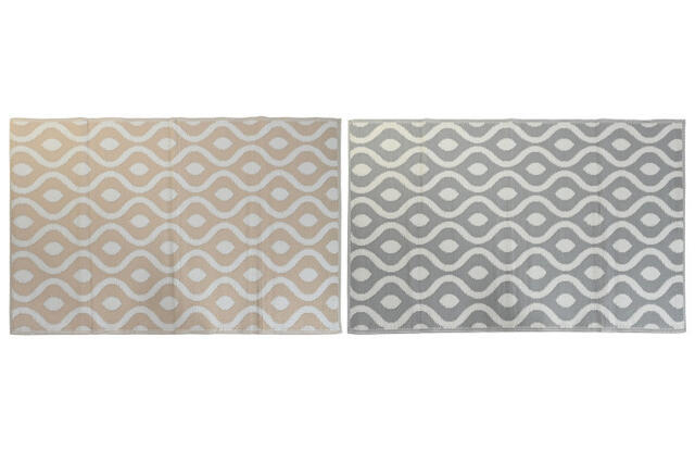 120 x 180cm Outdoor Rug - Grey