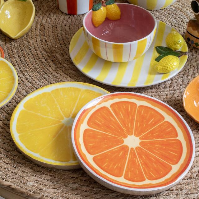 Decorative Fruit Plates - Kiwi