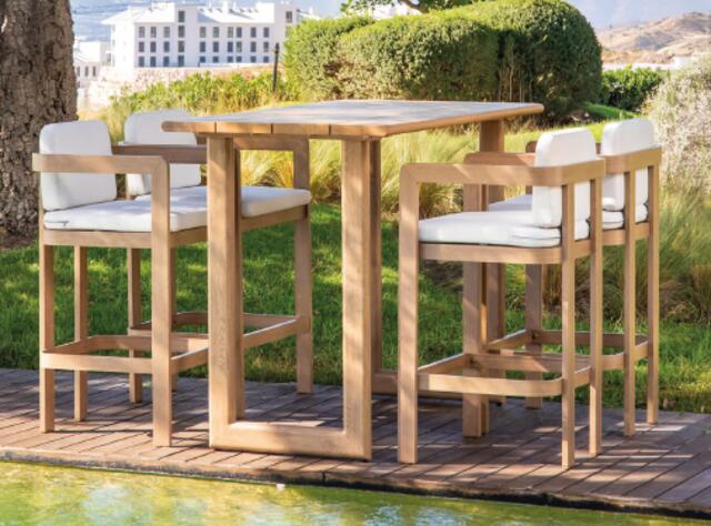 Corcega Aluminium Bar Set