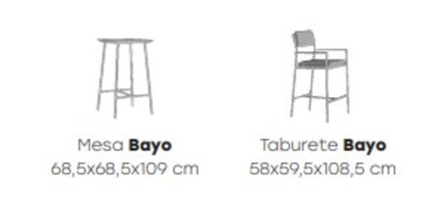 Bayo Bar Stool White Bayo Bar Stool White