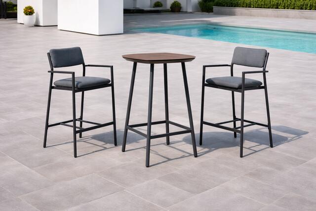 Bayo Bar Stool Antracite