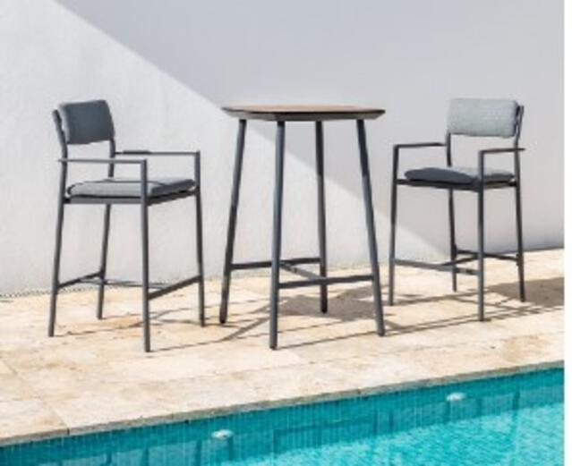 Bayo Bar Stool Antracite Bayo Bar Stool Antracite