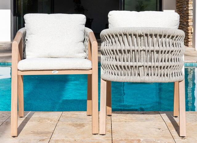 Zaire Aluminium Dining Chair Zaire Aluminium Dining Chair