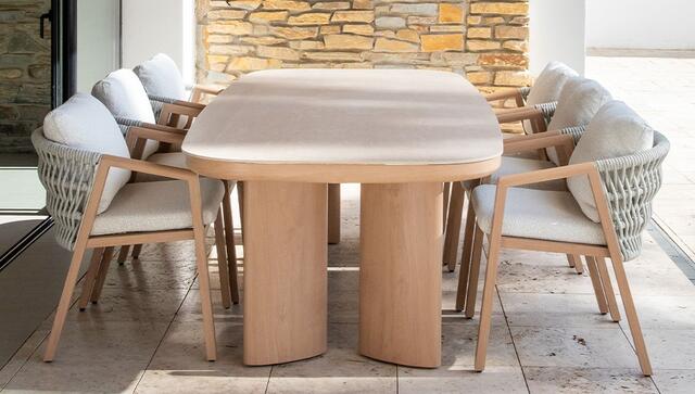 Zaire Aluminium Dining Chair 