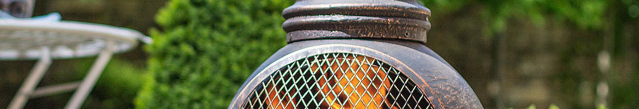 Cast Iron Grape Chimenea