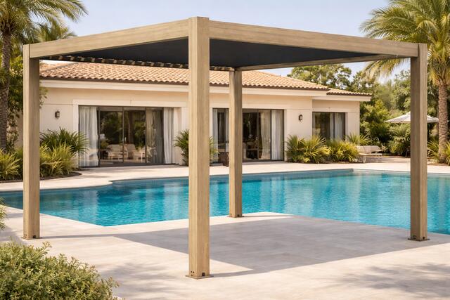 Andina 3 x 3m Bioclimatic Aluminium  Pergolas