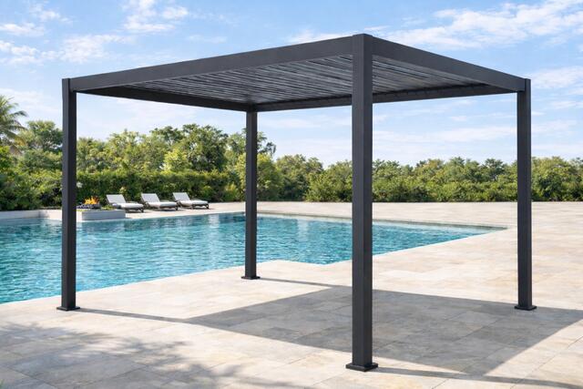 Andina 3 x 4m Bioclimatic Aluminium Pergola Andina 3 x 4m Bioclimatic Aluminium Pergola