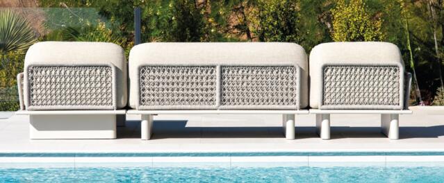 Blossom Aluminium Chaise