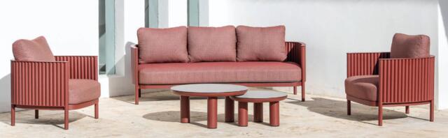 Monaco Topo 3 Seater Sofa Set