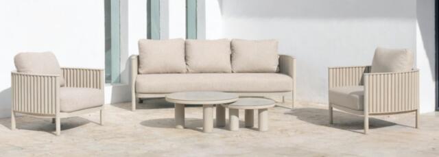 Monaco Granate 3 Seater Sofa Set