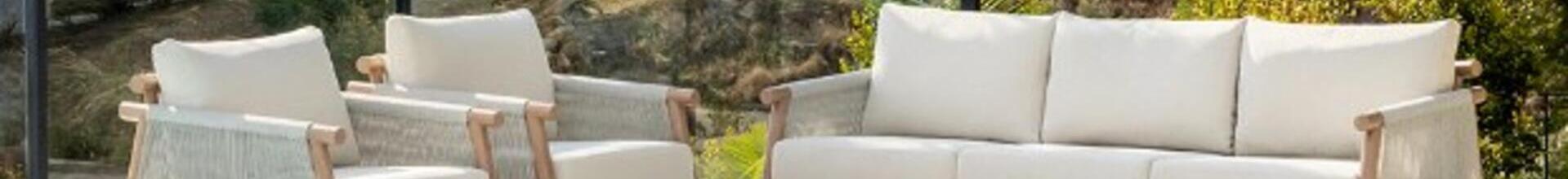 Mitre 3 Seater Aluminium Sofa Set