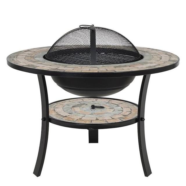 Mykonos Mosaic Firepit & Grill