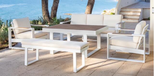 Majestic Kuba Antracite 3 Seater Sofa Set Majestic Kuba Antracite 3 Seater Sofa Set