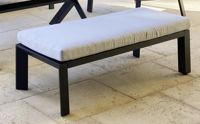 Dili Antracite Aluminium Sofa Dining Set