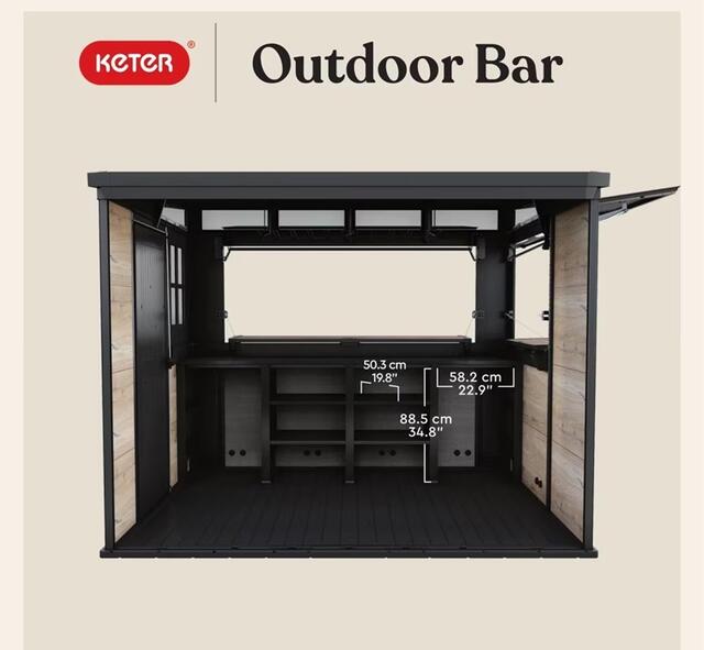 Signature Outdoor Bar Plus Signature Outdoor Bar Plus