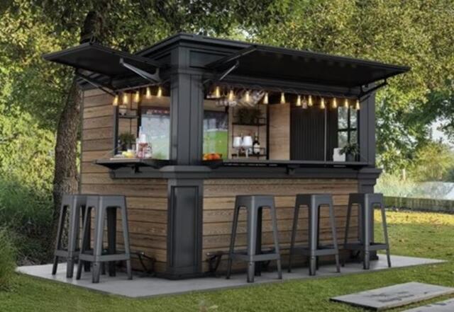 Keter Signature Outdoor Bar Plus