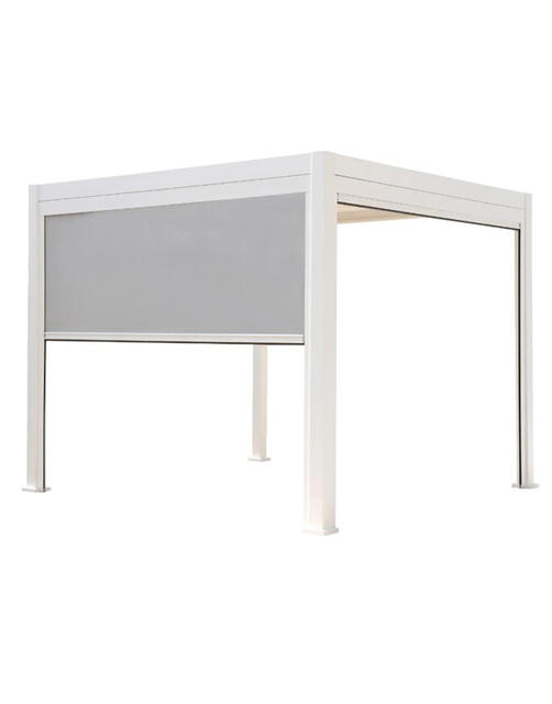 Andina 3 x 3m Bioclimatic Aluminium Pergola White Andina 3 x 3m Bioclimatic Aluminium Pergola White