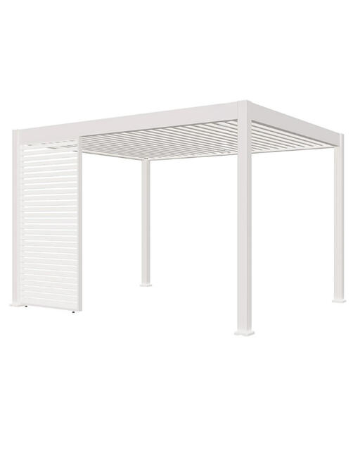 Andina 3 x 4m Bioclimatic Aluminium Pergola White