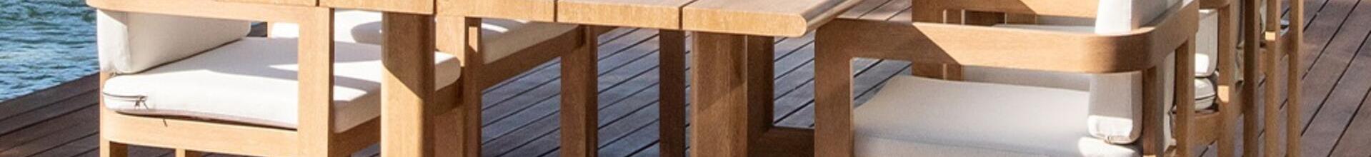 Corcega Aluminium 6 Seater Dining Set