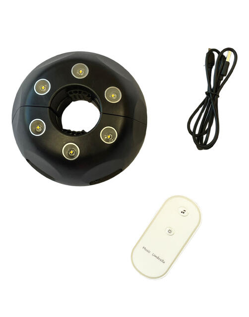 Majestic Bluetooth Parasol Speaker with lights