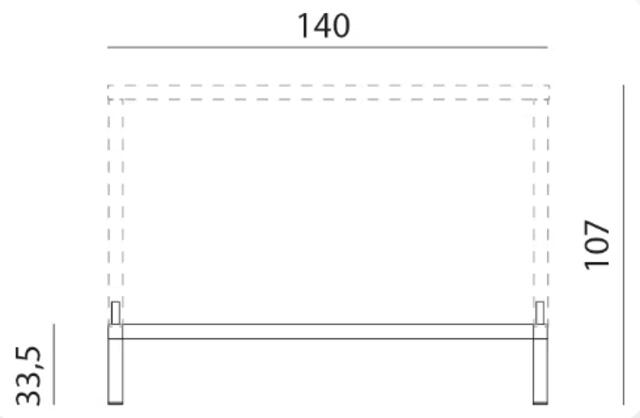 Cube 140 Bar Table & 4 Net Stool Set 