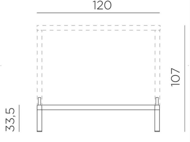 Cube 120 Bar Table & 4 Net Stools Set 