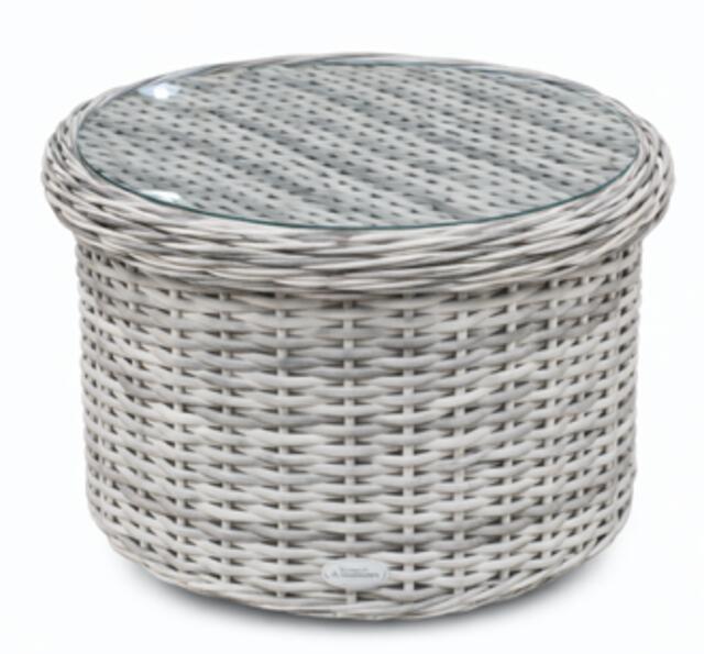 Ribera Pearl Round Side Table