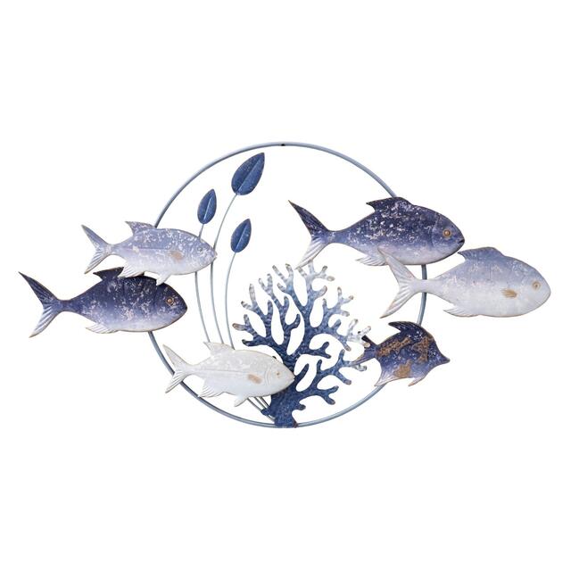 Signes Grimalt Blue School of Fish & Coral Signes Grimalt Blue School of Fish & Coral