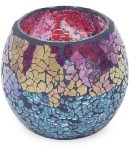 Mosaic Tea Light Candle Holder Mosaic Tea Light Candle Holder