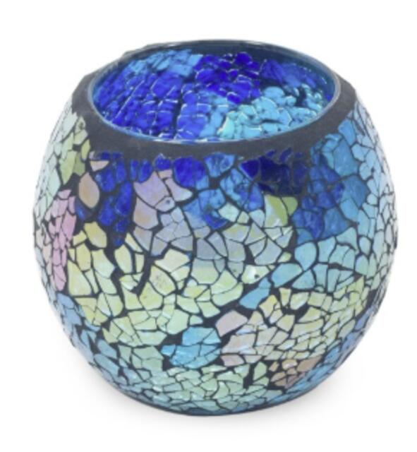 Mosaic Tea Light Candle Holder Mosaic Tea Light Candle Holder