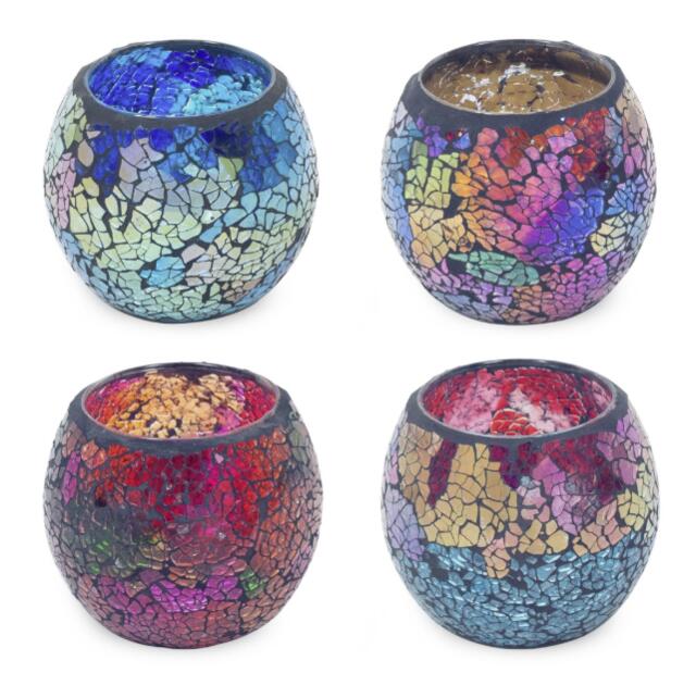 Mosaic Tea Light Candle Holder Mosaic Tea Light Candle Holder